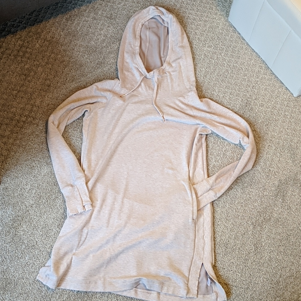 Athleta hooded sweater dress